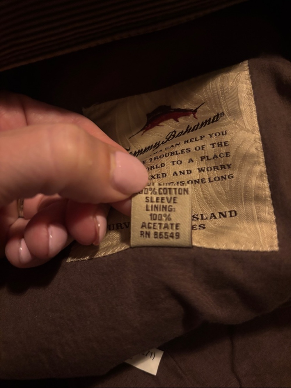 Brown Men's Blazer - Picture 8 of 9